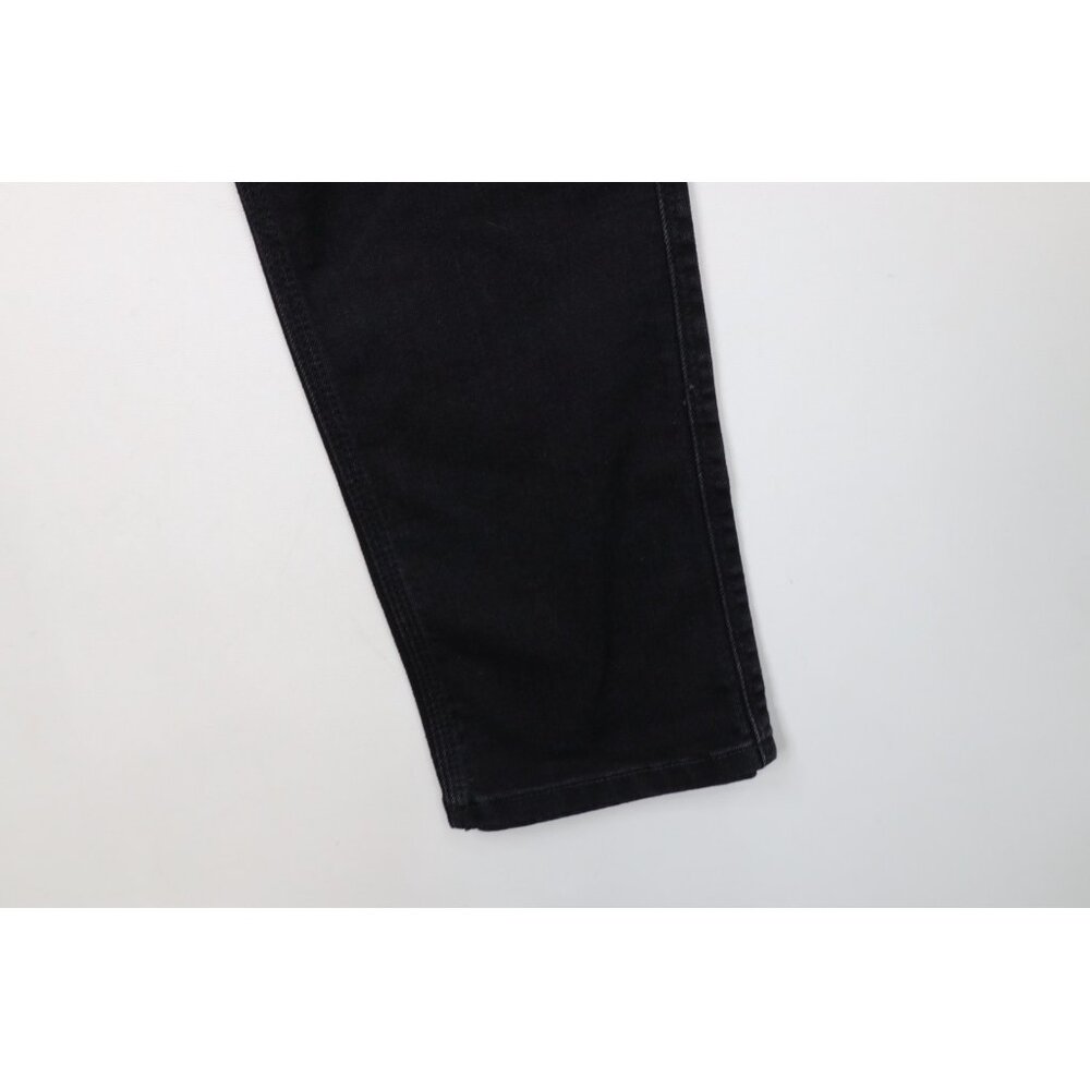 DU/ER DUER Womens Size 29 Faded Performance Denim Slim Straight Leg Jeans Black - Picture 6 of 16